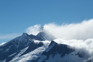 The view from the Whare Kea Chalet where we based for an afternoon.